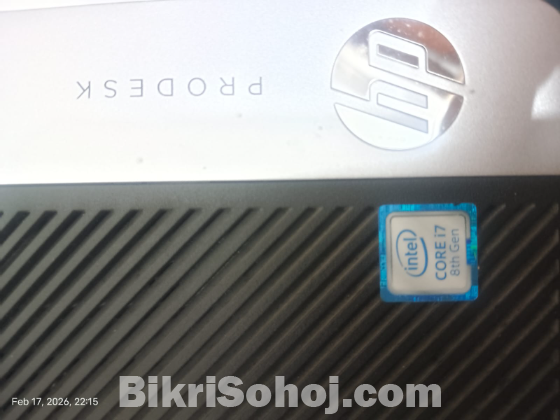 HP Core i7, 8th Gen Desktop for Sell